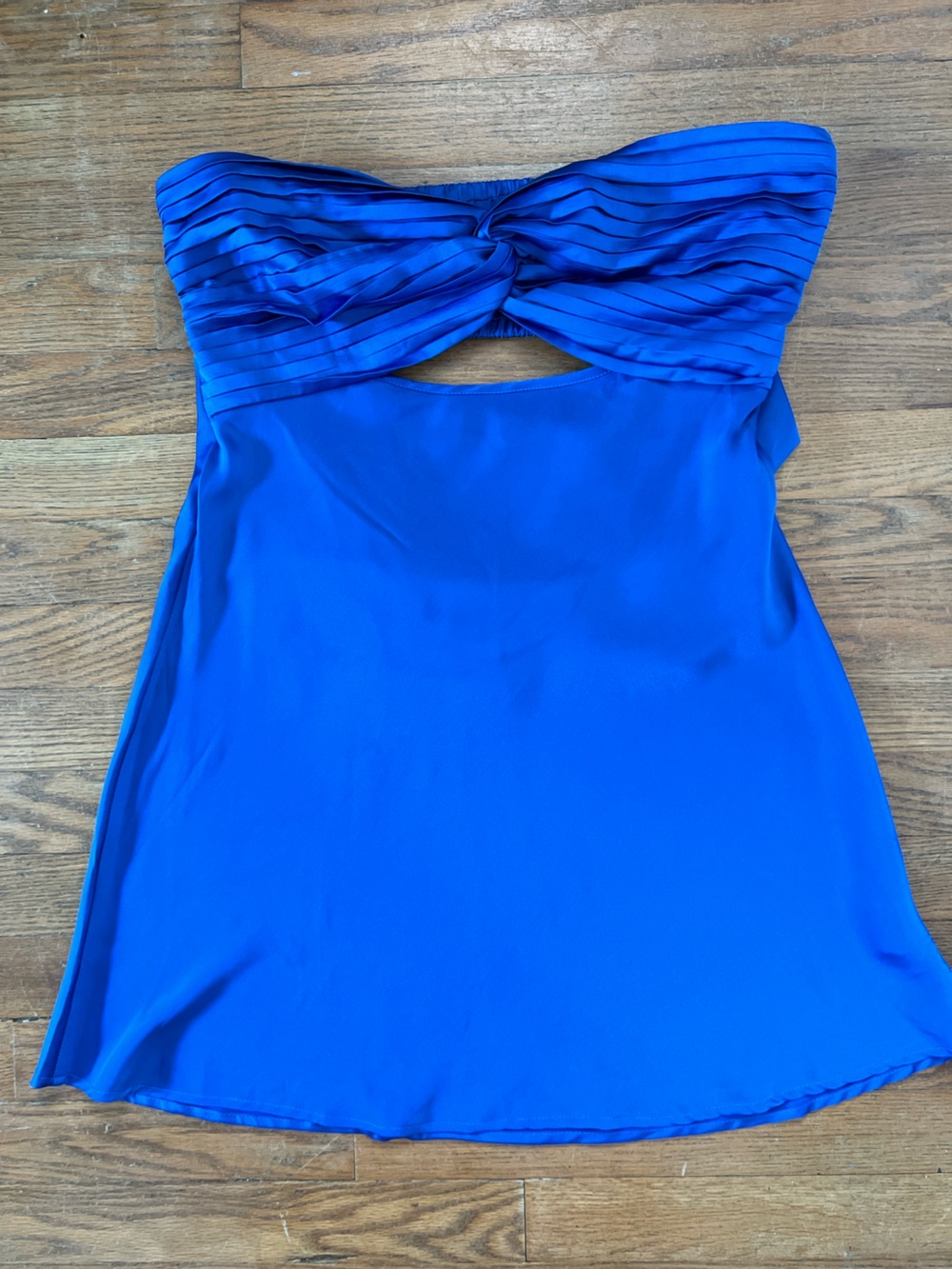 Princess Polly Vibrant Cobalt Blue Mini Dress Sz 10